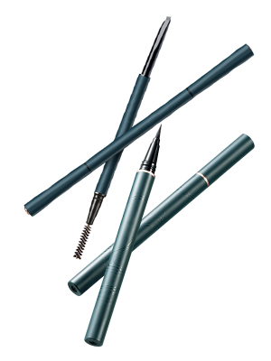 Eyebrow Pencil with Eyeliner (Set of 3)