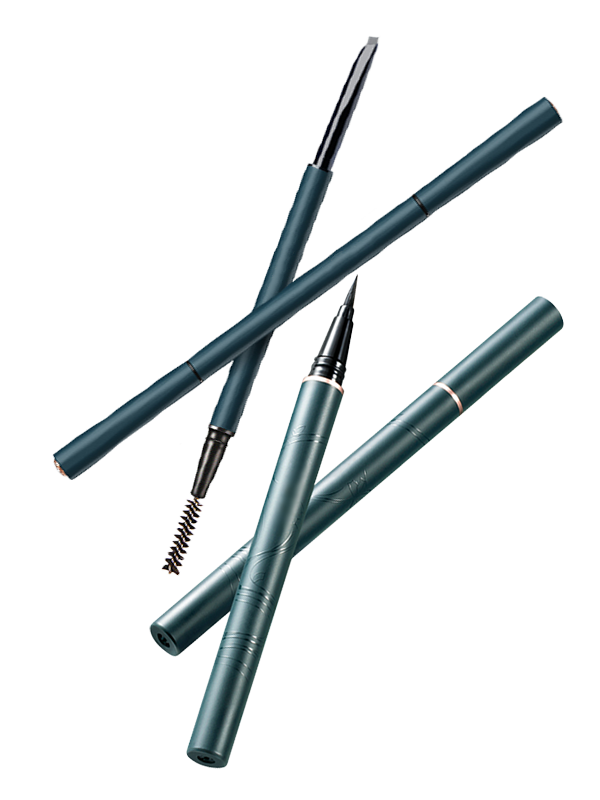 Eyebrow Pencil with Eyeliner (Set of 3)